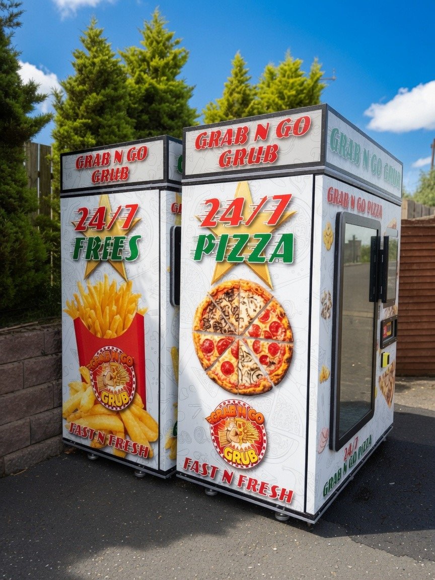 Fries and Pizza Vending